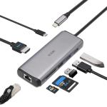 SSK 8-in-1 USB-C Hub with 4K HDMI
