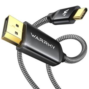 WARRKY 4K USB-C to DisplayPort Cable 1.8m