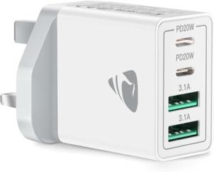 Aioneus 40W 4-Port USB C Fast Charger