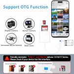 USB-C SD Card Reader for iPhone and Mac