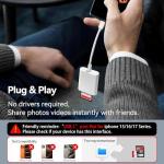 USB-C SD Card Reader for iPhone and Mac