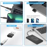 4-Pack USB C to USB 3.0 Adapter Set