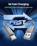 CLEEFUN 3M USB-C Cable 2-Pack Fast Charger