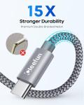 CLEEFUN 3M USB-C Cable 2-Pack Fast Charger