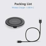 Yootech 10W Fast Wireless Charger for iPhone & Samsung