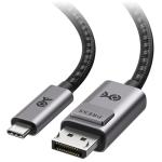 Premium Braided USB-C to DisplayPort Cable 8K