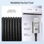 Premium Braided USB-C to DisplayPort Cable 8K