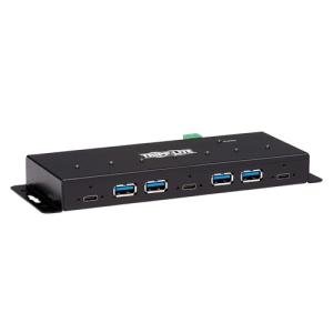 7-Port USB Hub with 4 USB-A and 3 USB-C