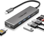 Lemorele 6-in-1 USB-C Hub with 4K HDMI