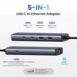 UGREEN 10Gbps USB-C Hub with Ethernet and Ports