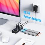 RSHTECH 7-Port USB C Hub with Switches