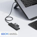 USB-C Hub with Power Port for Laptops