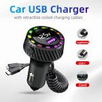Fast USB-C Car Charger for iPhone and Samsung