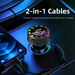 Fast USB-C Car Charger for iPhone and Samsung