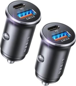 LISEN 30W PD & 18W QC USB-C Car Charger