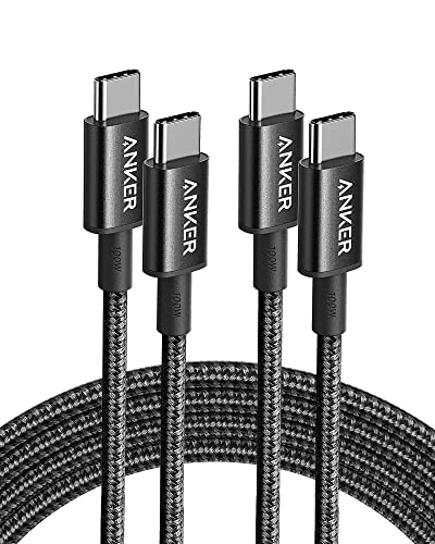 Anker 333 USB-C Cable 6ft (2-Pack) Fast Charge