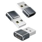 USB C to USB Adapter 3-Pack for Devices