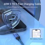 6FT USB-C to USB-C Charger Cable 3-Pack