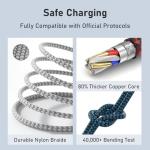 6FT USB-C to USB-C Charger Cable 3-Pack