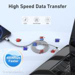 6FT USB-C to USB-C Charger Cable 3-Pack