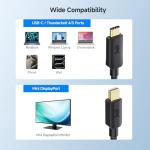 USB C to Mini DisplayPort Cable 1.8m - 4K