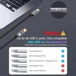 YMY USB-C to Mini DisplayPort Cable 4K