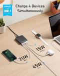 Anker 65W GaN Slim USB-C Fast Wall Charger
