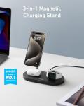Anker 3-in-1 Wireless Charging Station with USB-C Cable