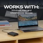 Seagate 1TB Portable External Hard Drive - USB-C