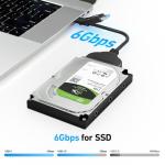 2-in-1 USB-C/USB 3.0 to SATA Adapter