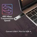 USB-C to USB Adapter 2 Pack for Devices