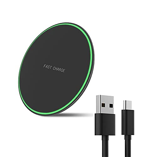 15W Wireless Charger for Samsung/iPhone with USB-C
