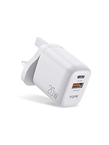 Dual Port 20W USB C Charger