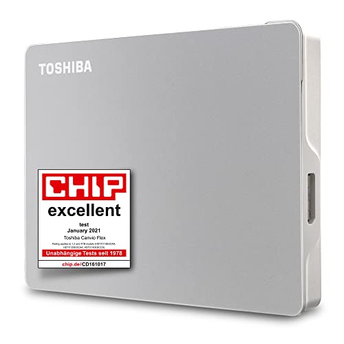 2TB Toshiba Canvio Flex Portable USB-C Hard Drive