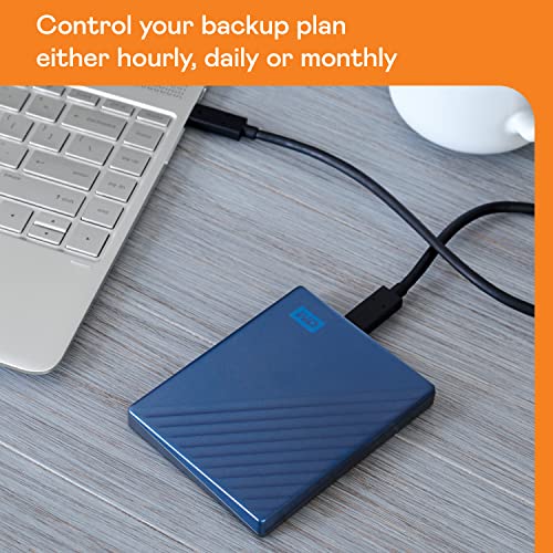 WD 5TB Portable USB-C HDD with Management Software