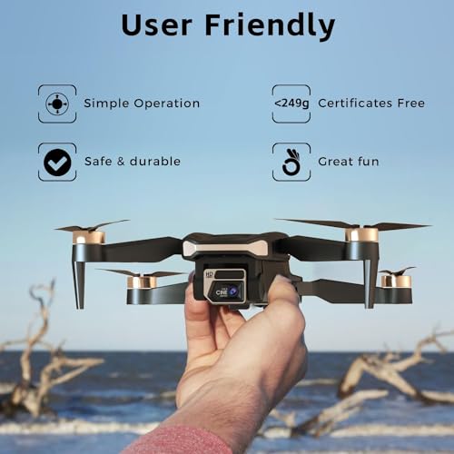 CHUBORY A77: Long Flight Time Brushless Motor Drone