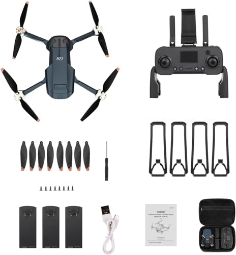 CHUBORY A77: Long Flight Time Brushless Motor Drone
