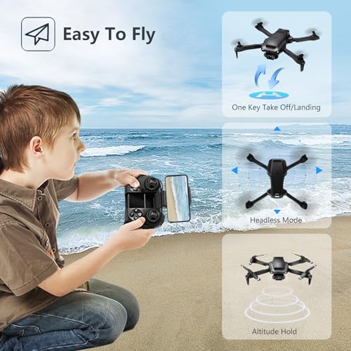 4DRC V36 Foldable Drone with 1080P Camera - Beginners