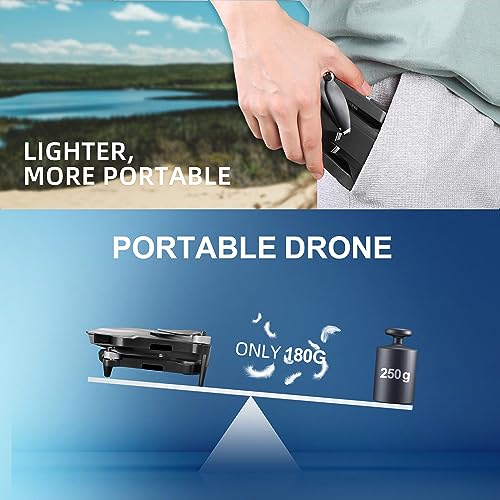 Beginner's HHD Drone with 4K Camera, Foldable 5G