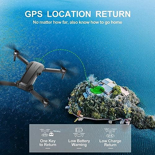 Beginner's HHD Drone with 4K Camera, Foldable 5G