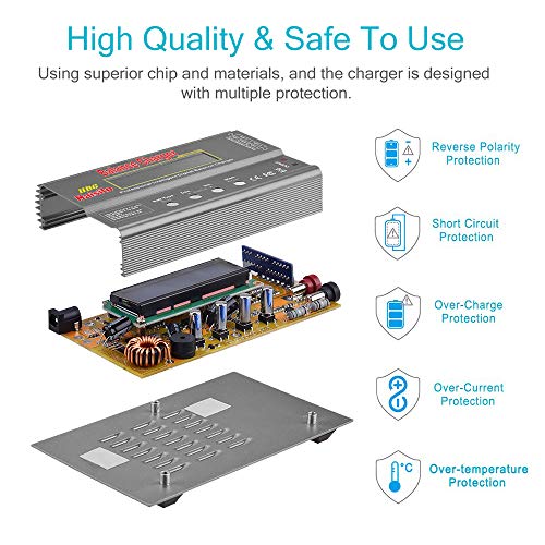 Haisito 80W Multi-Functional RC Battery Charger