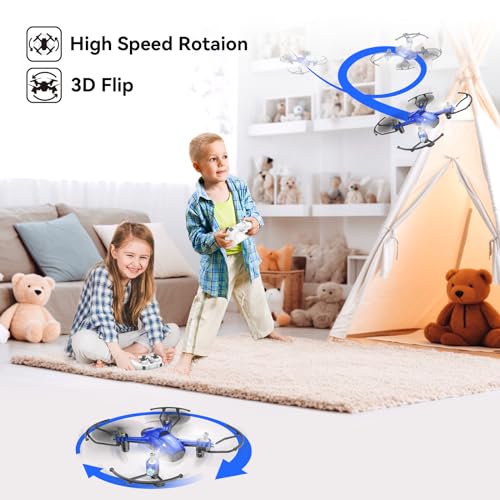 T16 Mini Drone for Kids 8-12: Easy-Fly Quadcopter