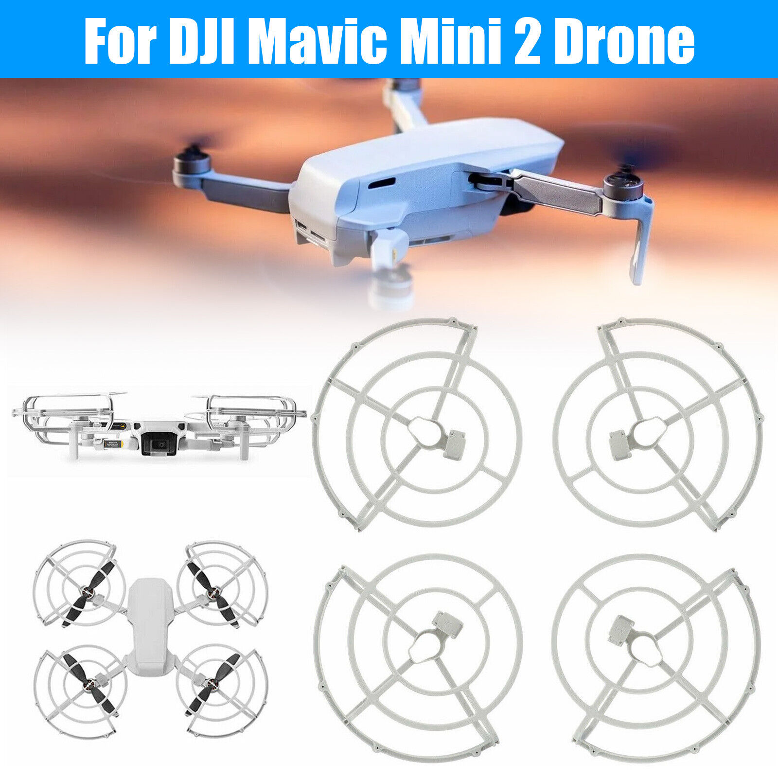 Fully Enclosed Propeller Protector Guard for DJI Mavic Mini 2 Drone Accessories