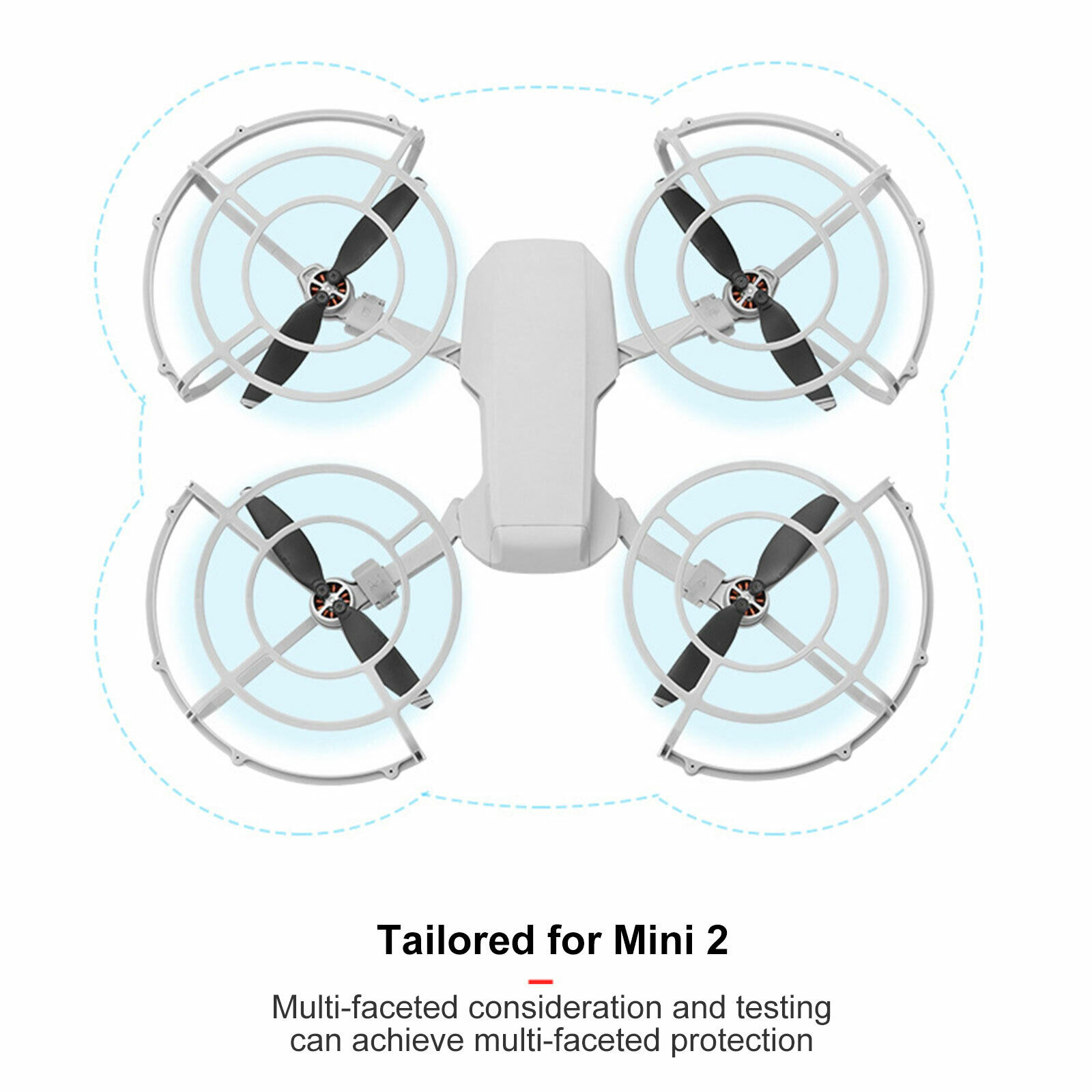 Fully Enclosed Propeller Protector Guard for DJI Mavic Mini 2 Drone Accessories