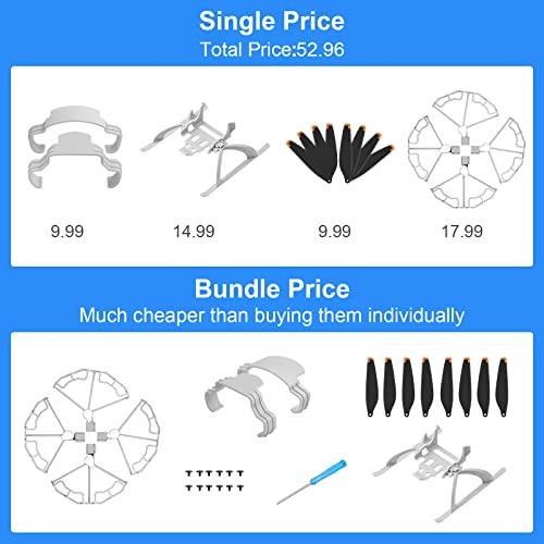 DJI Mini 3 Pro Propeller and Landing Gear Set