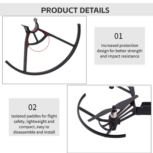 DJI Tello Propeller Protector - 4 Pack Black