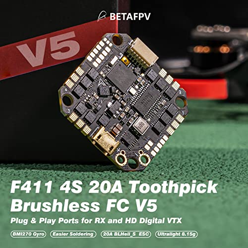 Toothpick Drone Flight Controller with ESCs Compatible