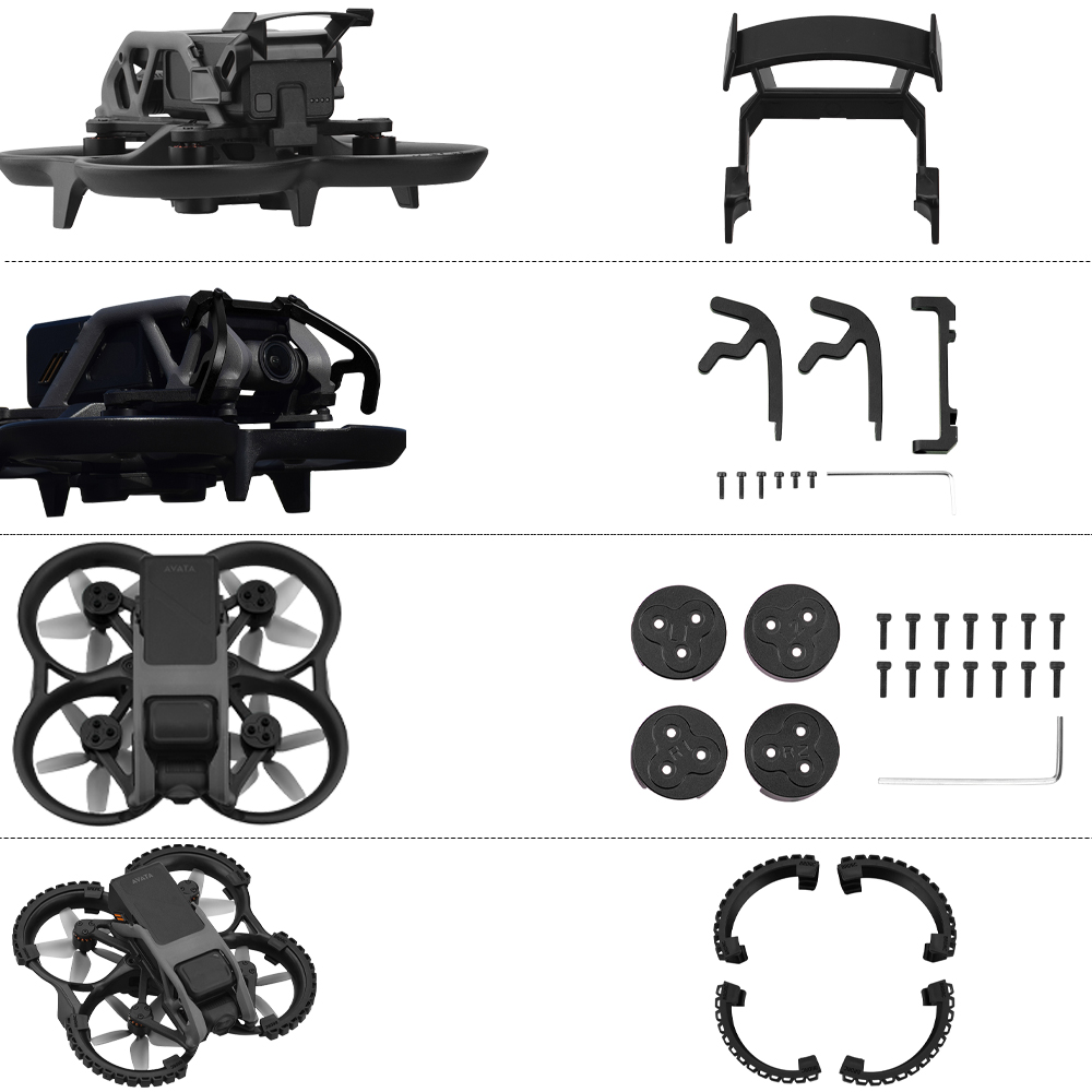 Avata Drone Propeller Bumper Guard Rings