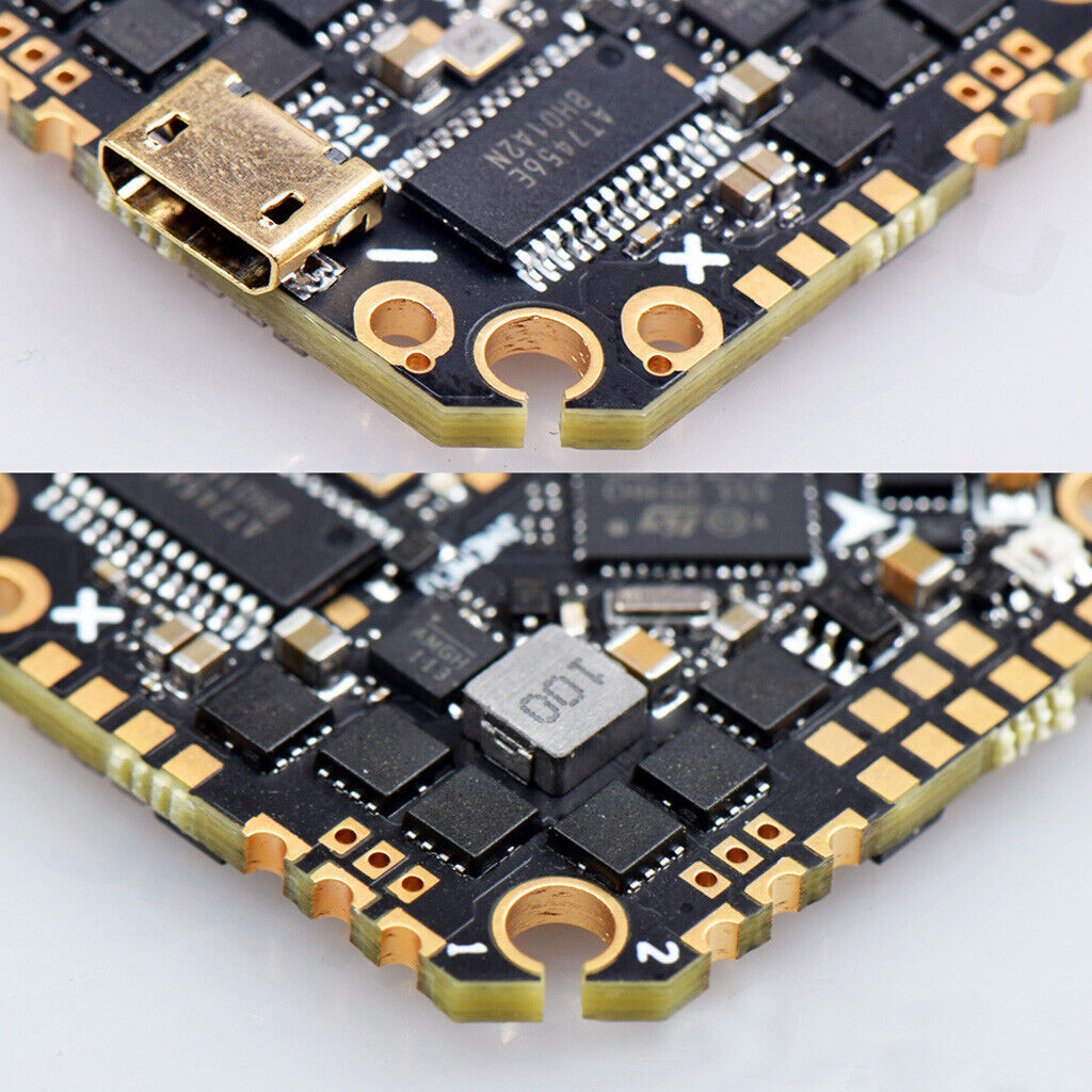 JHEMCU New GHF411AIO-BMI F4 2-6S AIO Brushless Flight Control For 40A RC Drone
