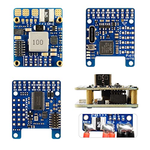 Matek Systems F411-WTE Flight Controller with OSD